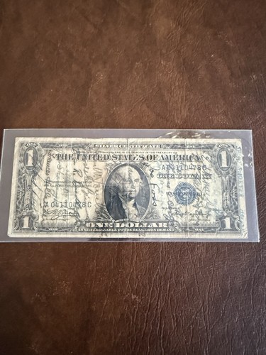 Wwii short snorter bill - short, signed